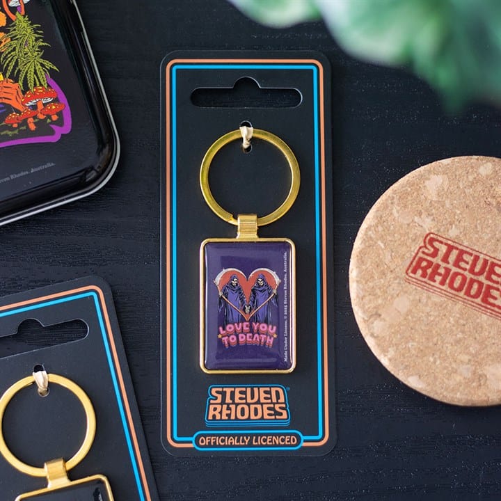 Something Different Love You To Death Keyring