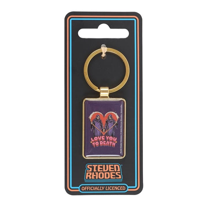 Something Different Love You To Death Keyring