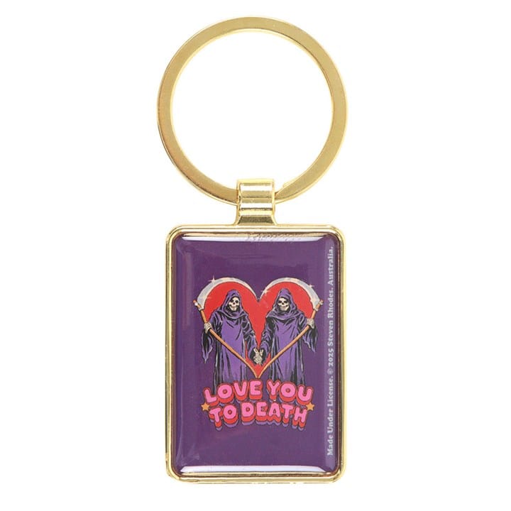 Something Different Love You To Death Keyring