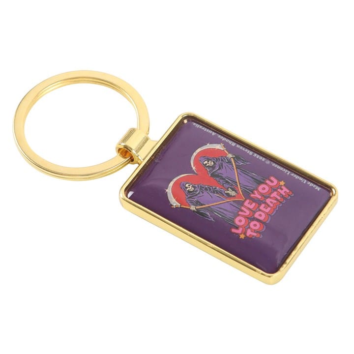 Something Different Love You To Death Keyring