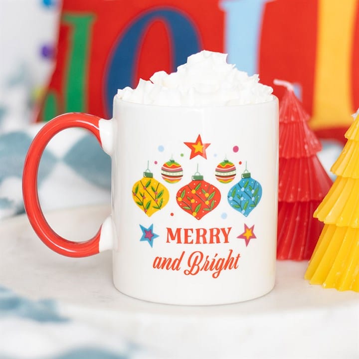 Something Different Merry and Bright Bauble Mug