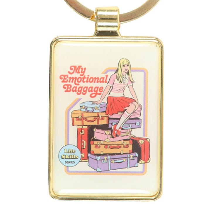 Something Different My Emotional Baggage Keyring