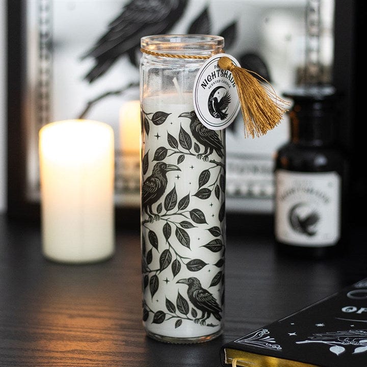 Something Different Mystic Raven Deadly Nightshade Tube Candle