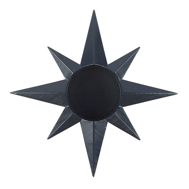 Something Different Navy Star Tealight Candle Holder