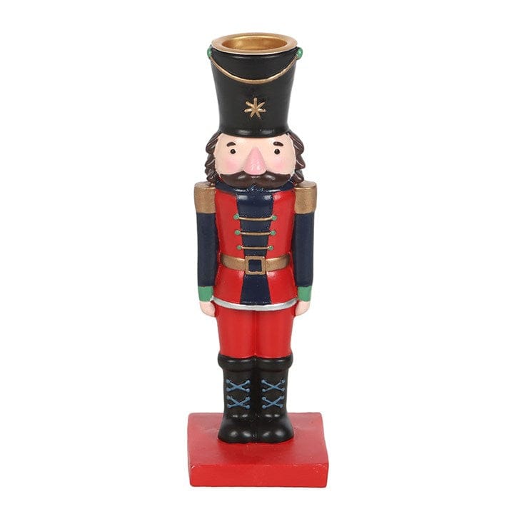 Something Different Nutcracker Taper Candle Holder