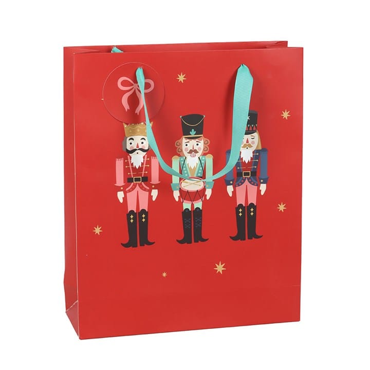 Something Different Red Nutcracker Gift Bag
