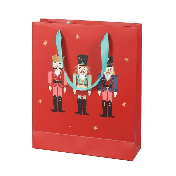 Something Different Red Nutcracker Gift Bag
