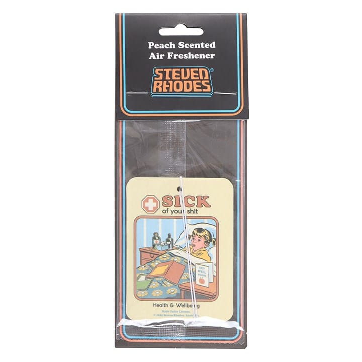 Something Different Sick of Your Shit Peach Air Freshener