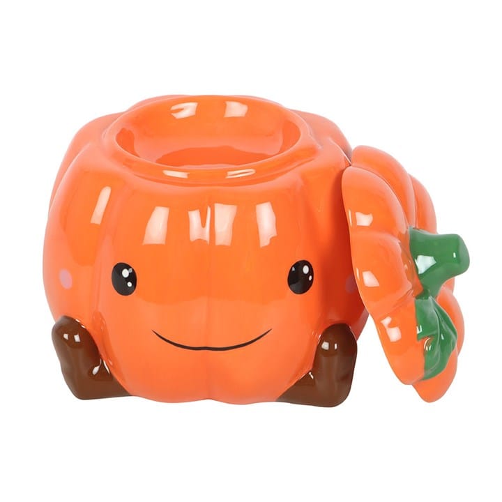 Something Different Smiling Pumpkin Oil Burner and Wax Warmer