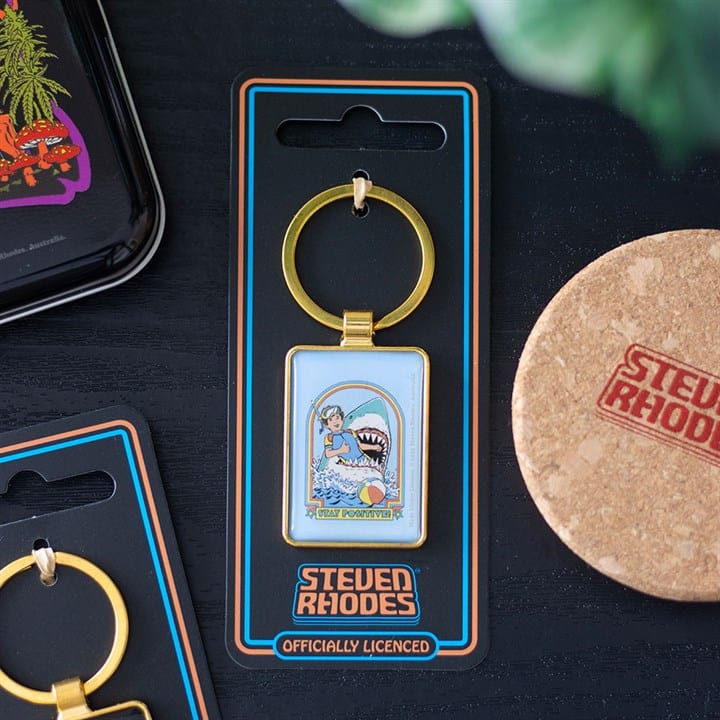 Something Different Stay Positive Keyring