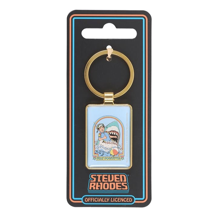 Something Different Stay Positive Keyring