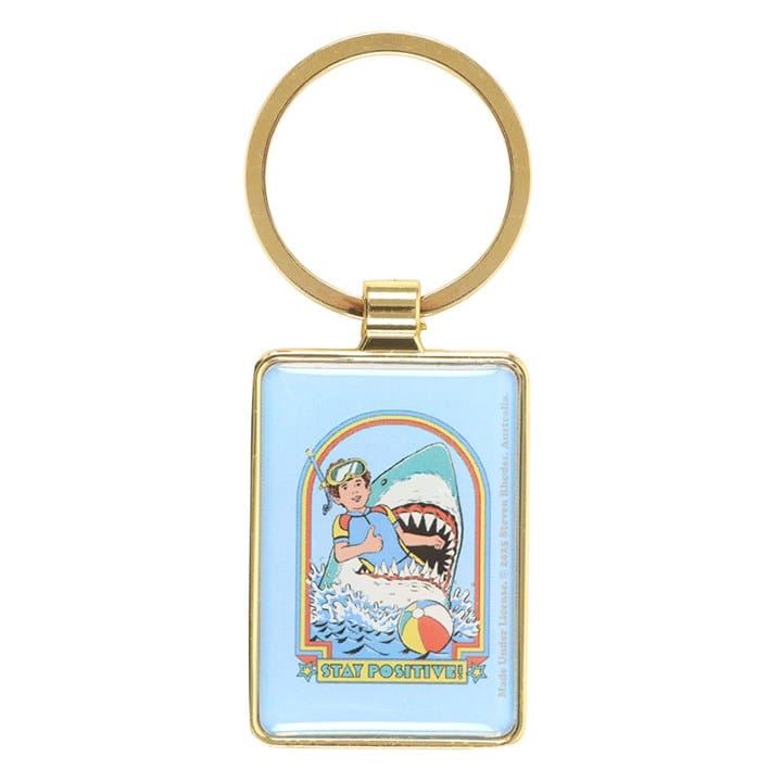 Something Different Stay Positive Keyring