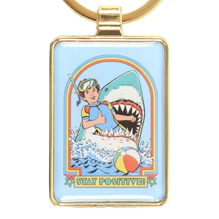 Something Different Stay Positive Keyring