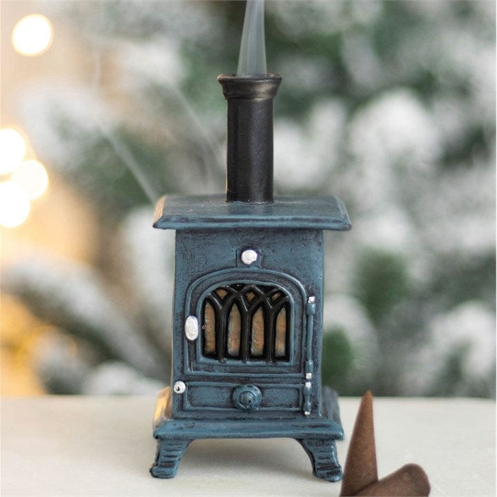 Something Different Stove Shaped Incense Cone Burner