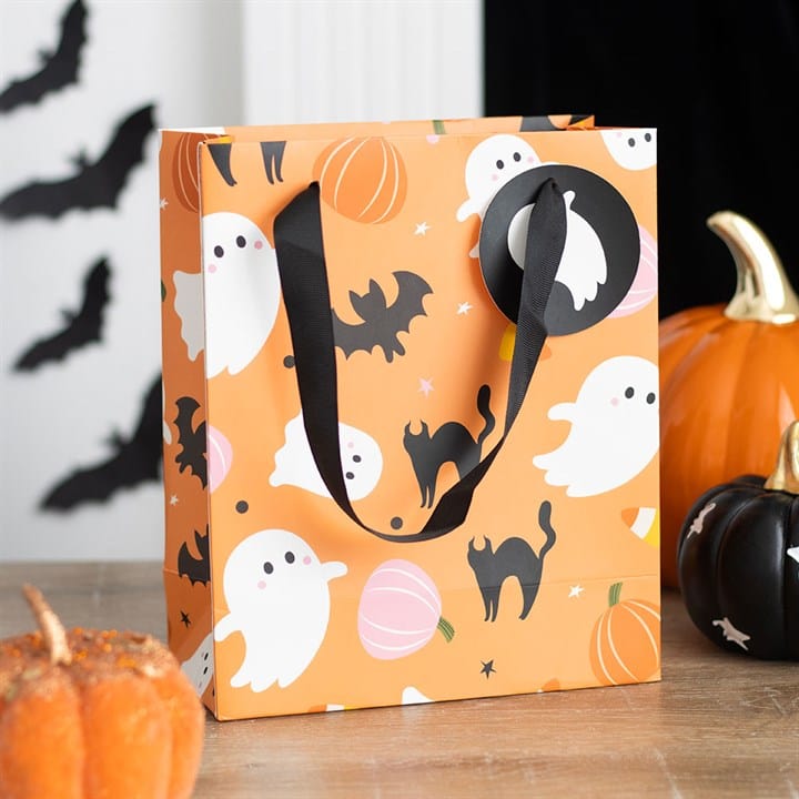 Something Different Sweet and Spooky Ghost Print Gift Bag