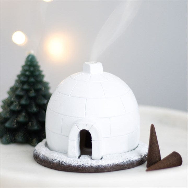 Something Different Winter Igloo Incense Cone Burner