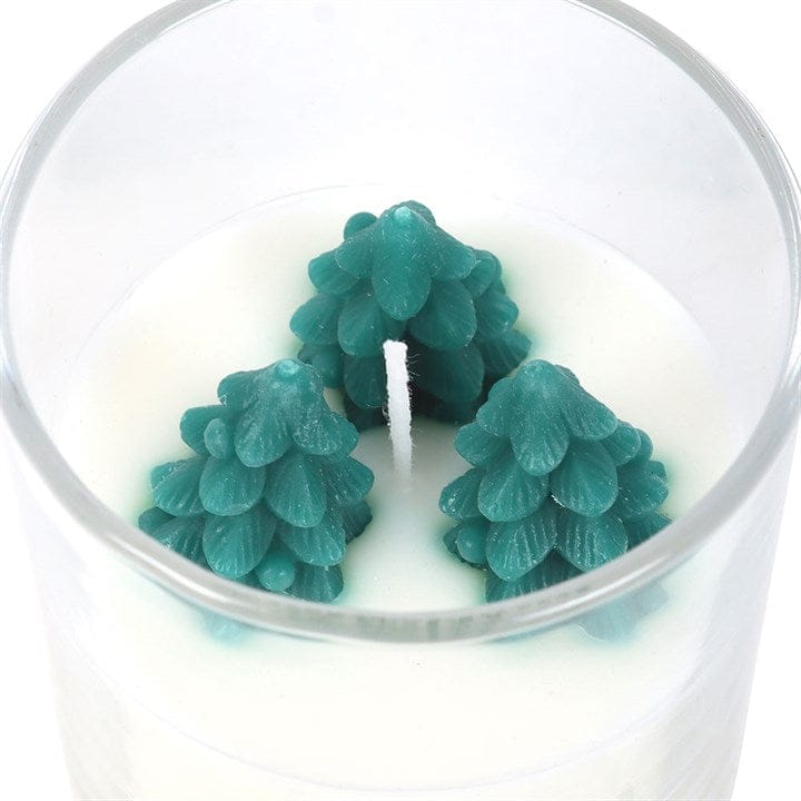 Something Different Winter Wonderland Candle with Tree Scene
