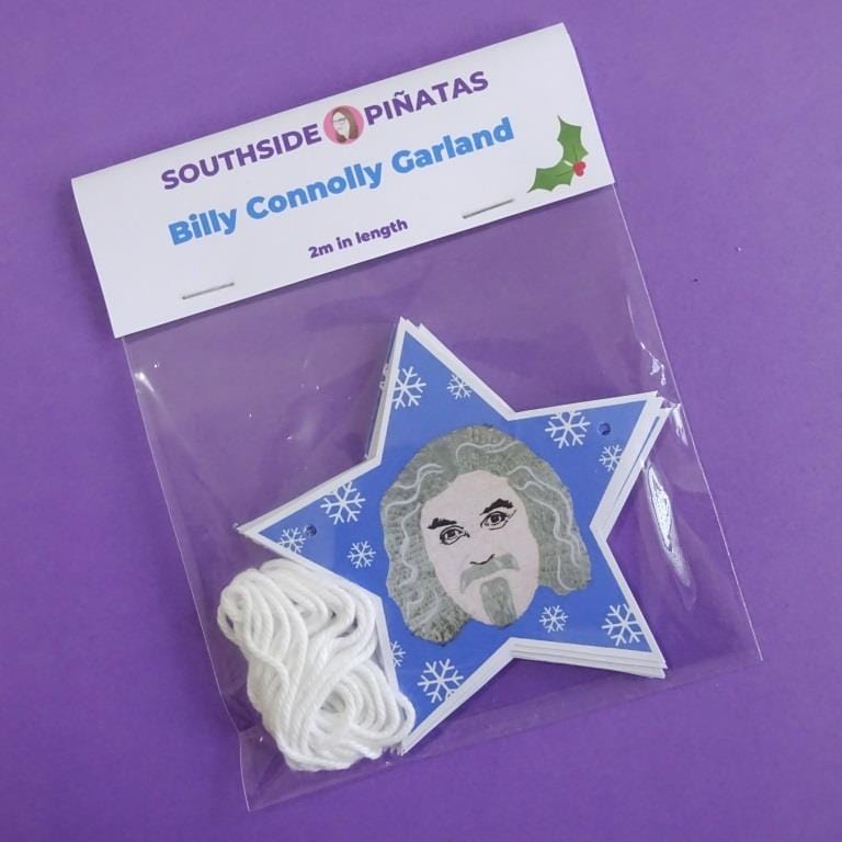 Southside Pinatas Billy Connolly Christmas Garland