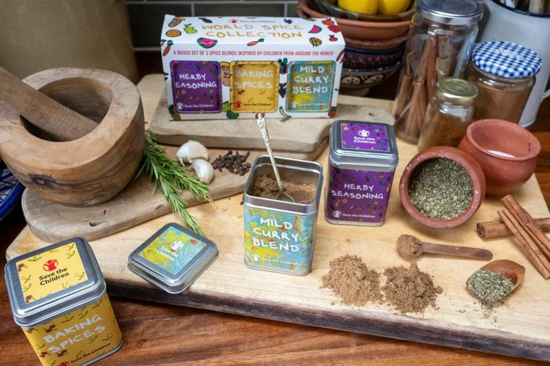 Spice Kitchen Save the Children World Spice Collection Gift Set