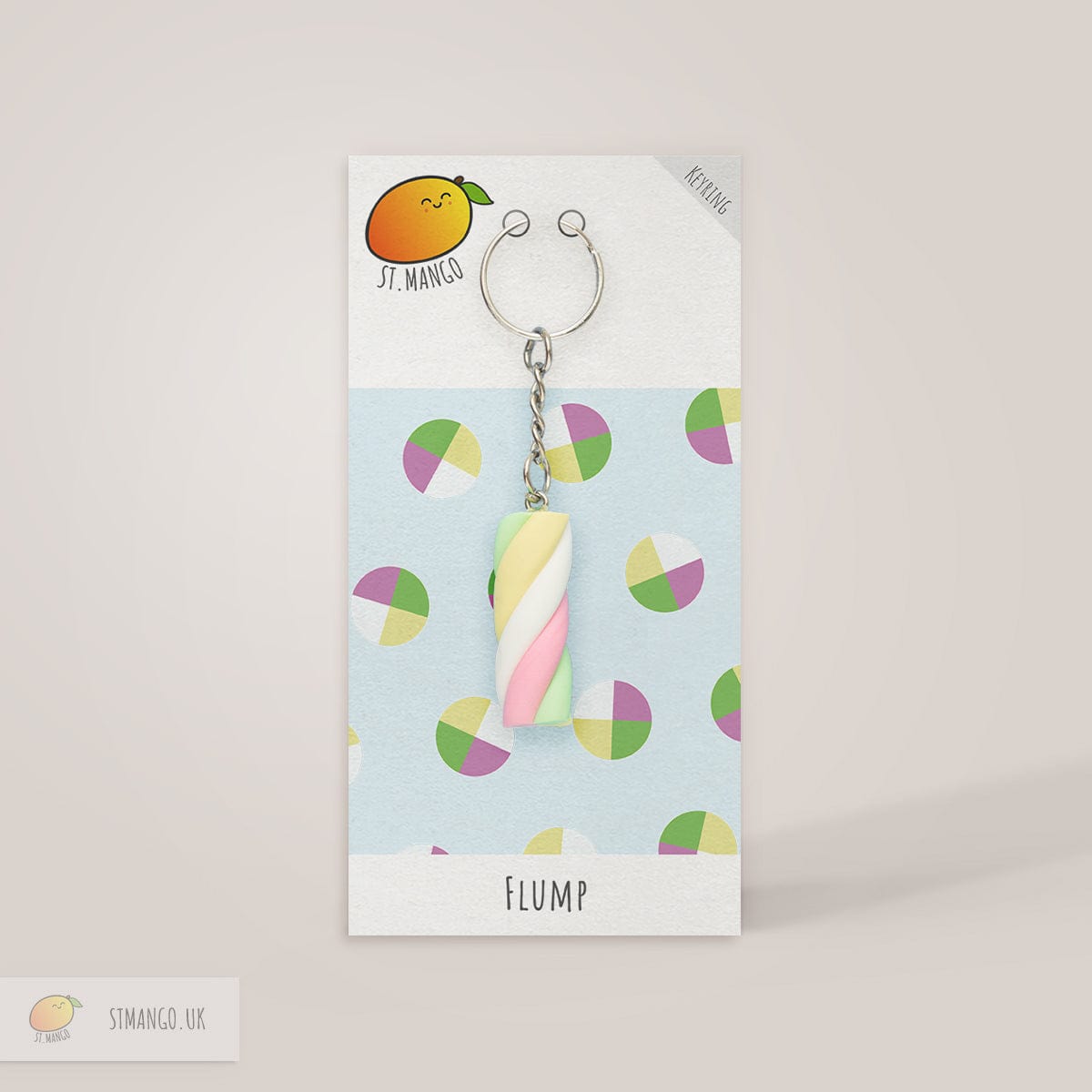 St. Mango Flump Keyring