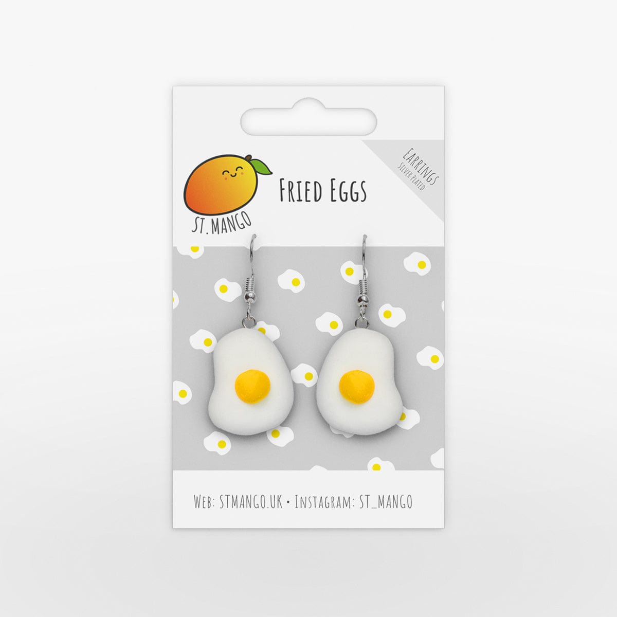 St. Mango Fried Egg Earrings