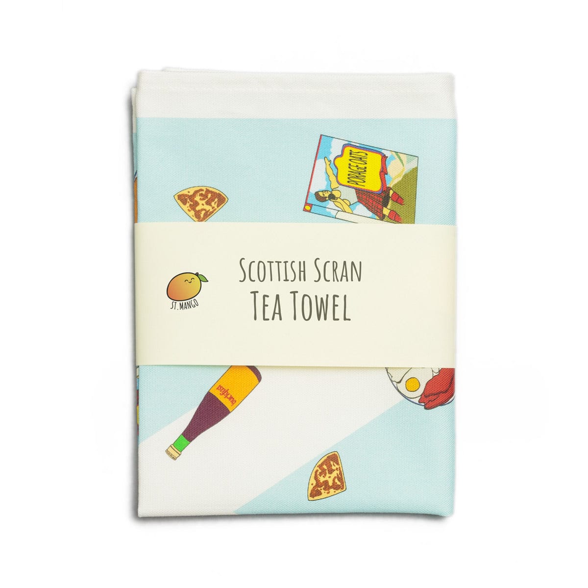 St. Mango Scottish Scran Tea Towel