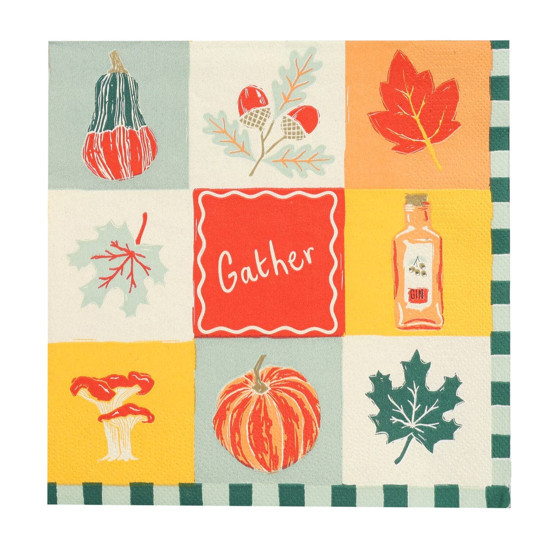 Talking Tables Autumn Hues Paper Napkins