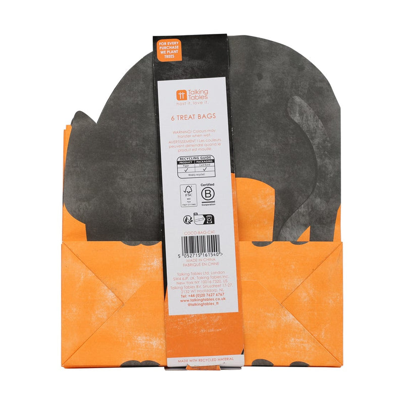 Talking Tables Black Cat Paper Gift Bags