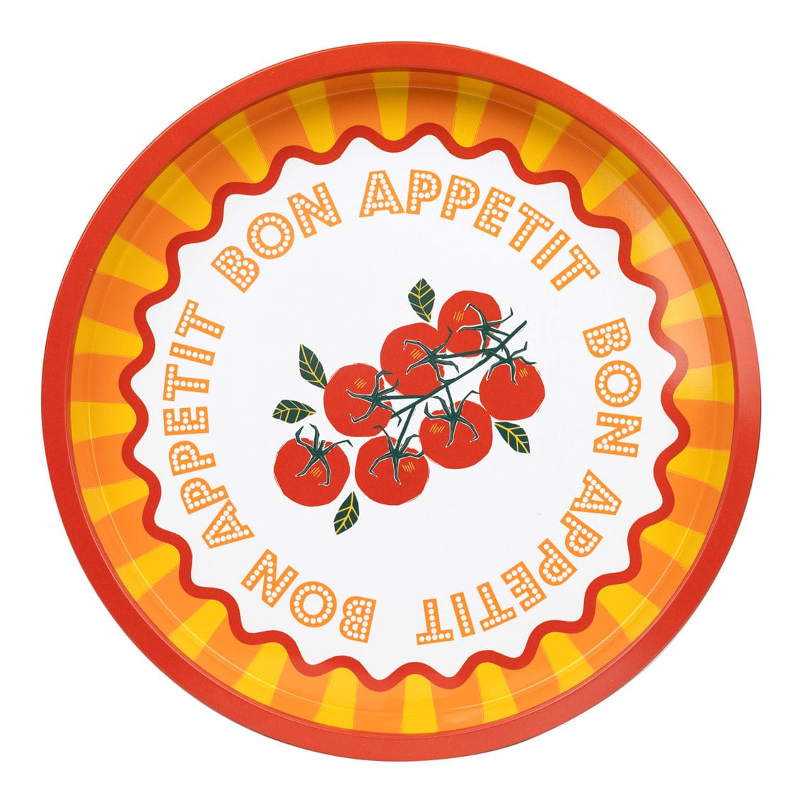 Talking Tables Bon Appetit Tomato Tin Tray