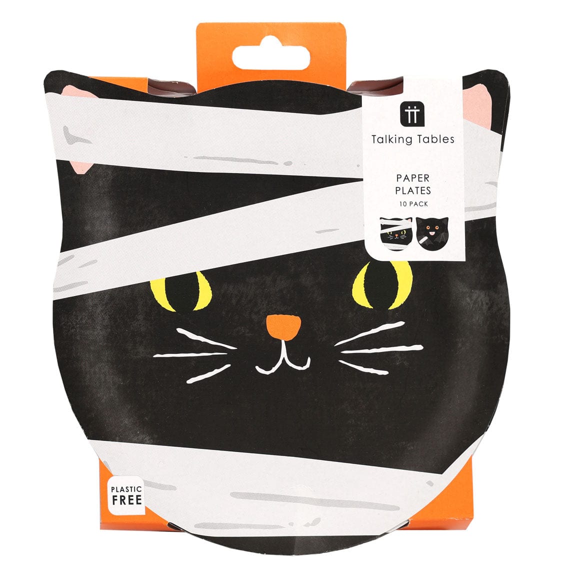 Talking Tables Cat and Bat Shaped Paper Plates