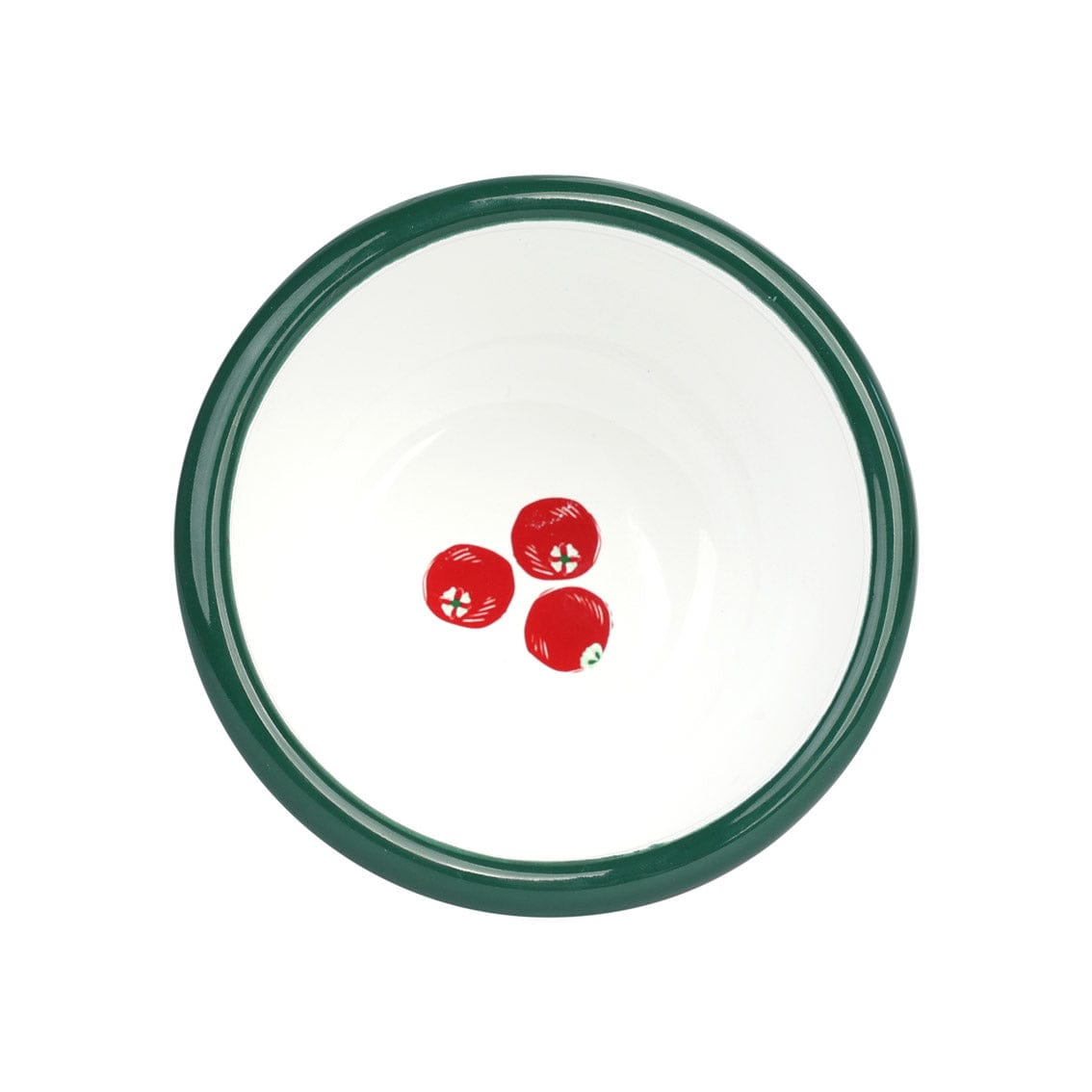 Talking Tables Cranberry Enamel Bowl