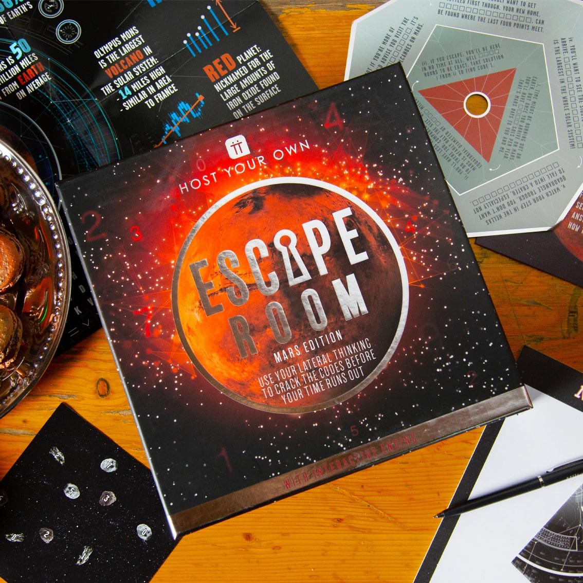 Talking Tables Escape Room Mars Edition