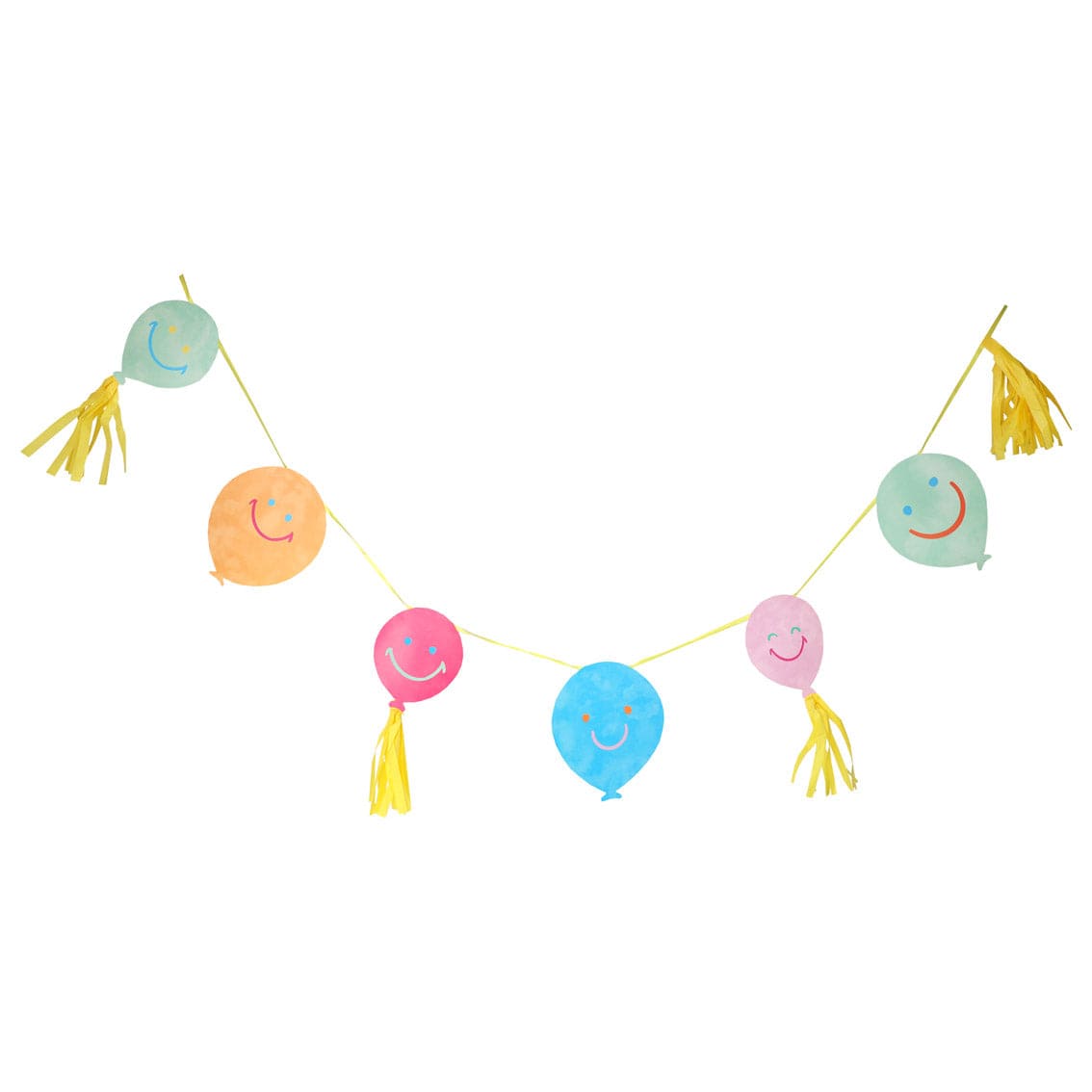 Talking Tables Happy Face Balloon Paper Garland