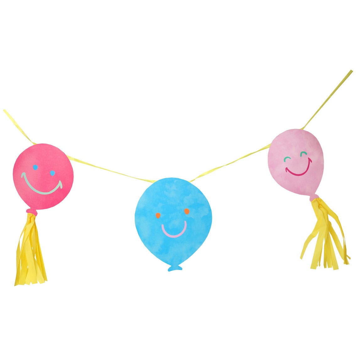 Talking Tables Happy Face Balloon Paper Garland