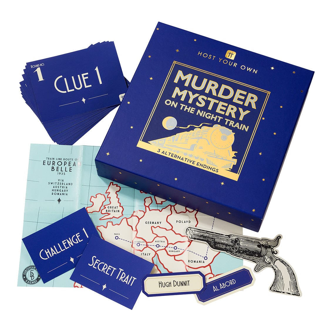 Talking Tables Host Your Own Murder Mystery on the Train