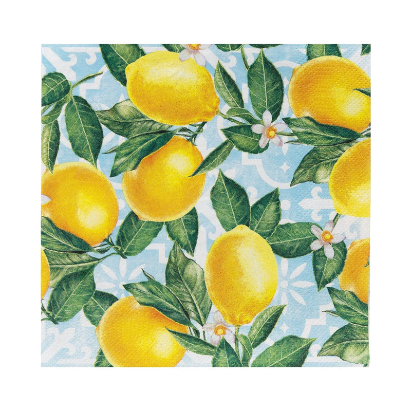 Talking Tables Lemon Paper Napkins