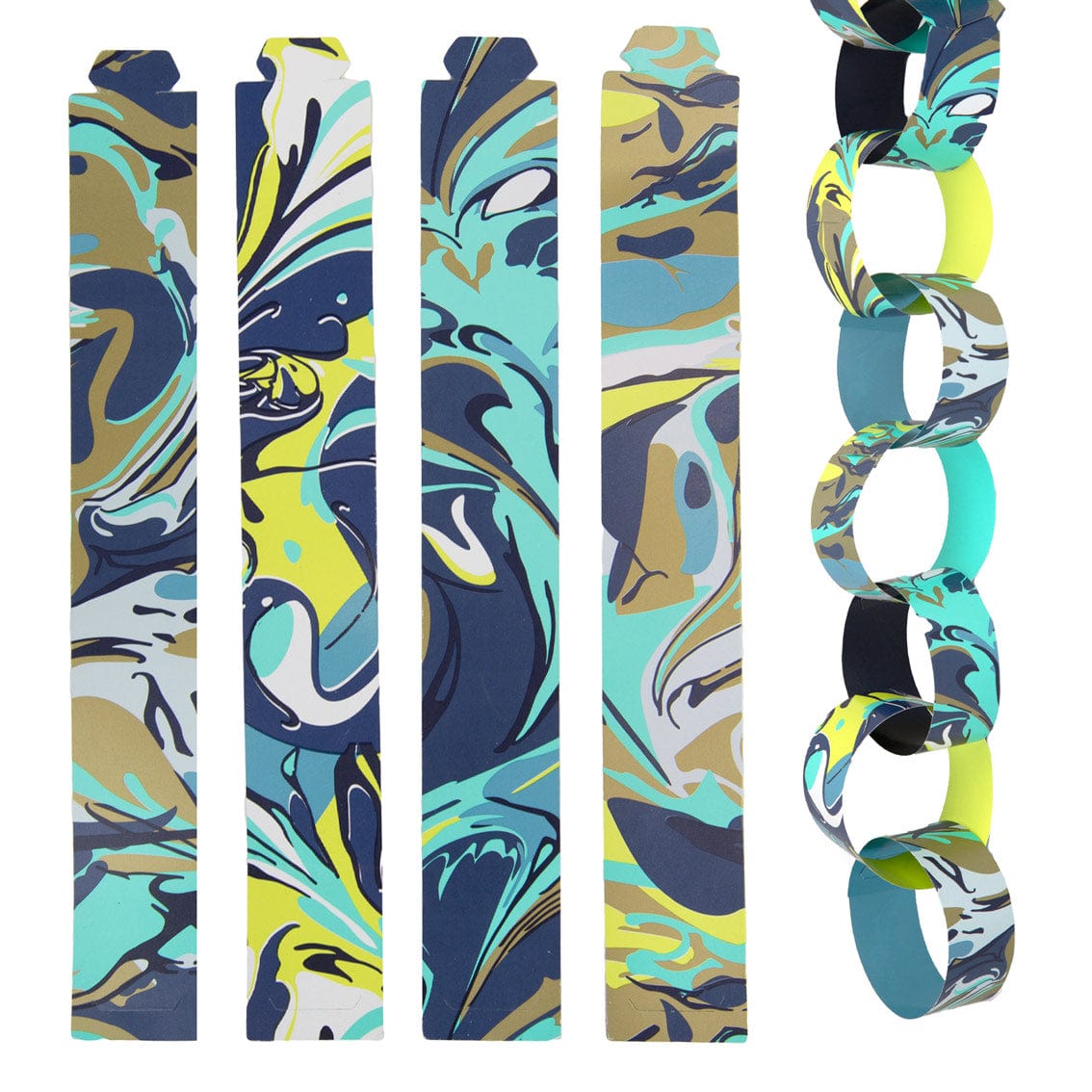 Talking Tables Marvellous Marble Paper Chains Kit