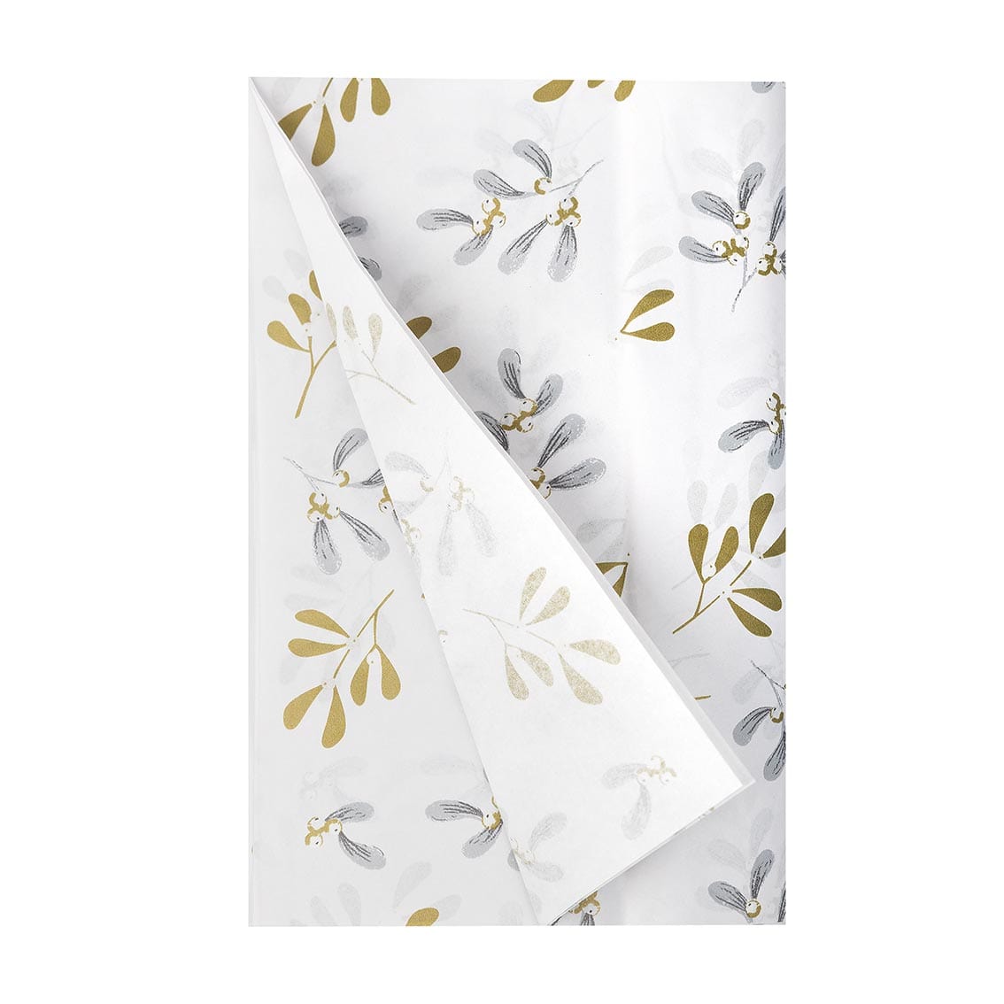 Talking Tables Mistletoe White Christmas Tissue Paper - 4 Sheets