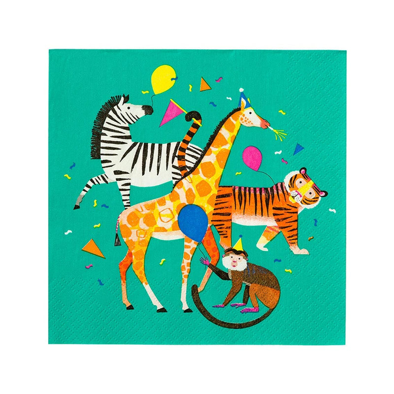 Talking Tables Party Animals Paper Napkins