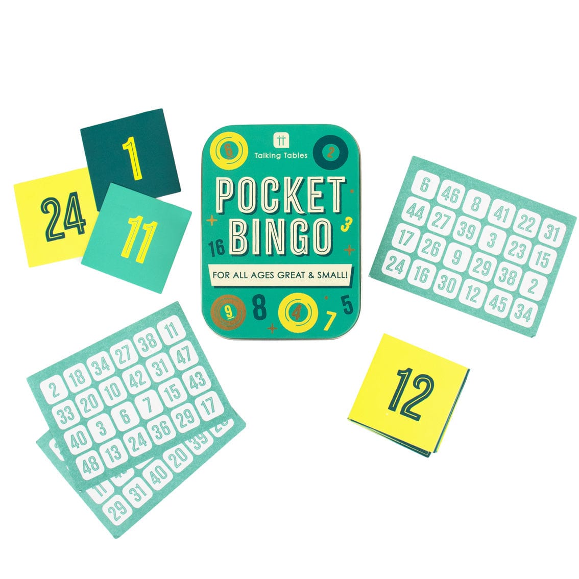 Talking Tables Pocket Bingo