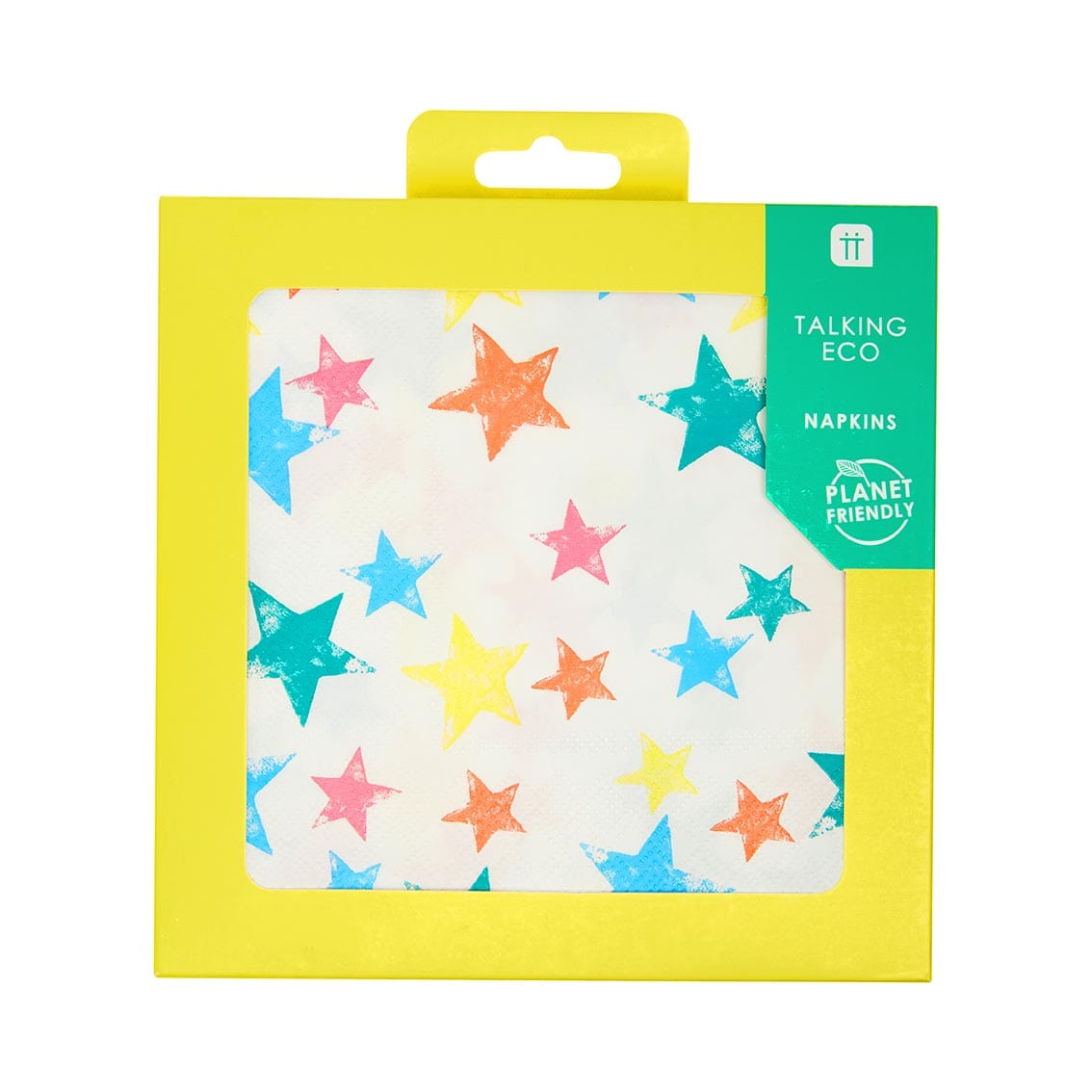 Talking Tables Rainbow Star Paper Napkins
