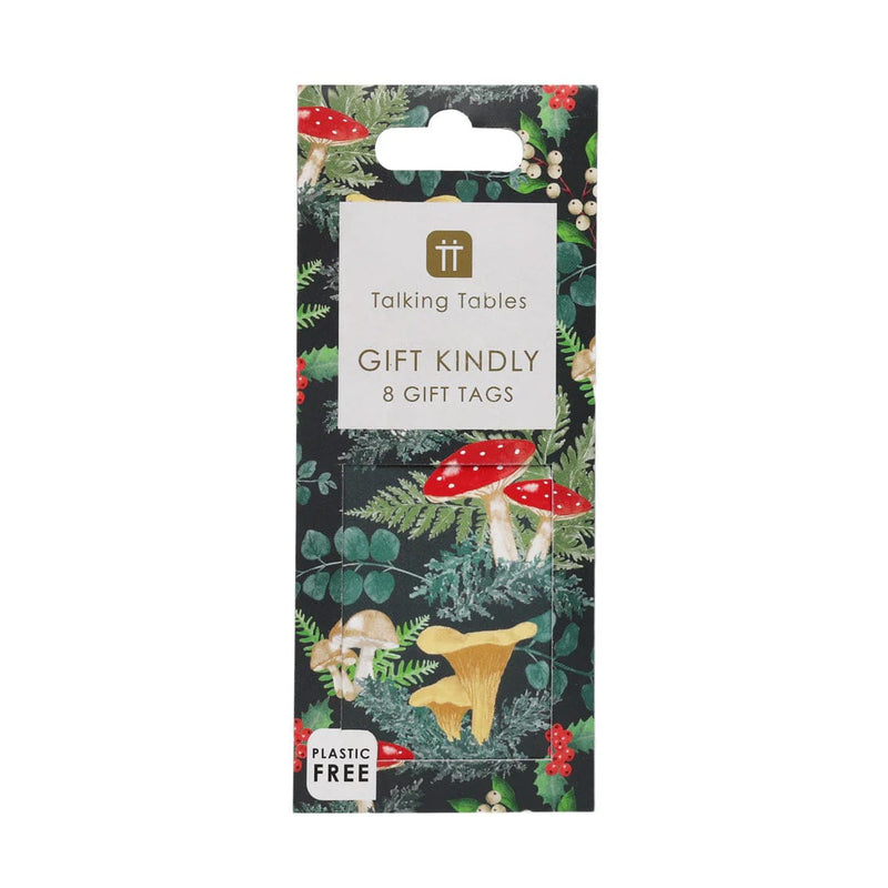 Talking Tables Woodland Christmas Gift Tags - 8 Pack