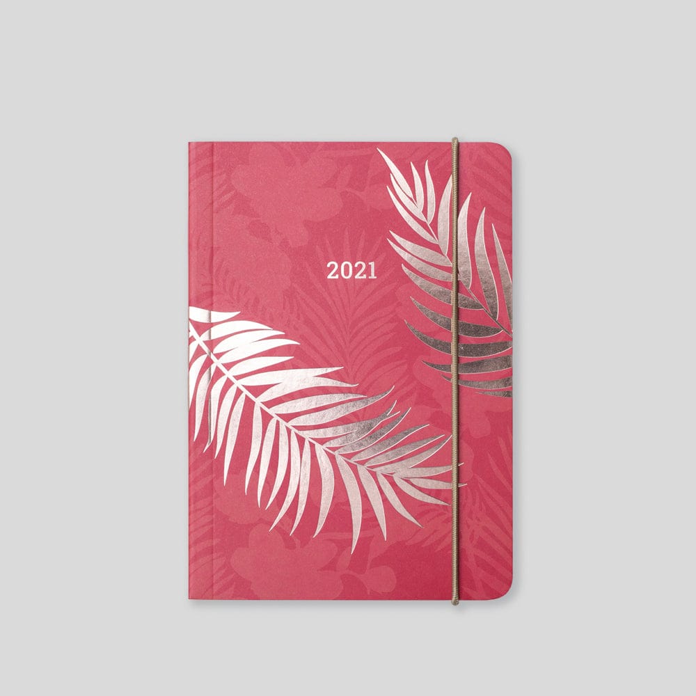 Tangible Stationery Gold Fern A6 Diary