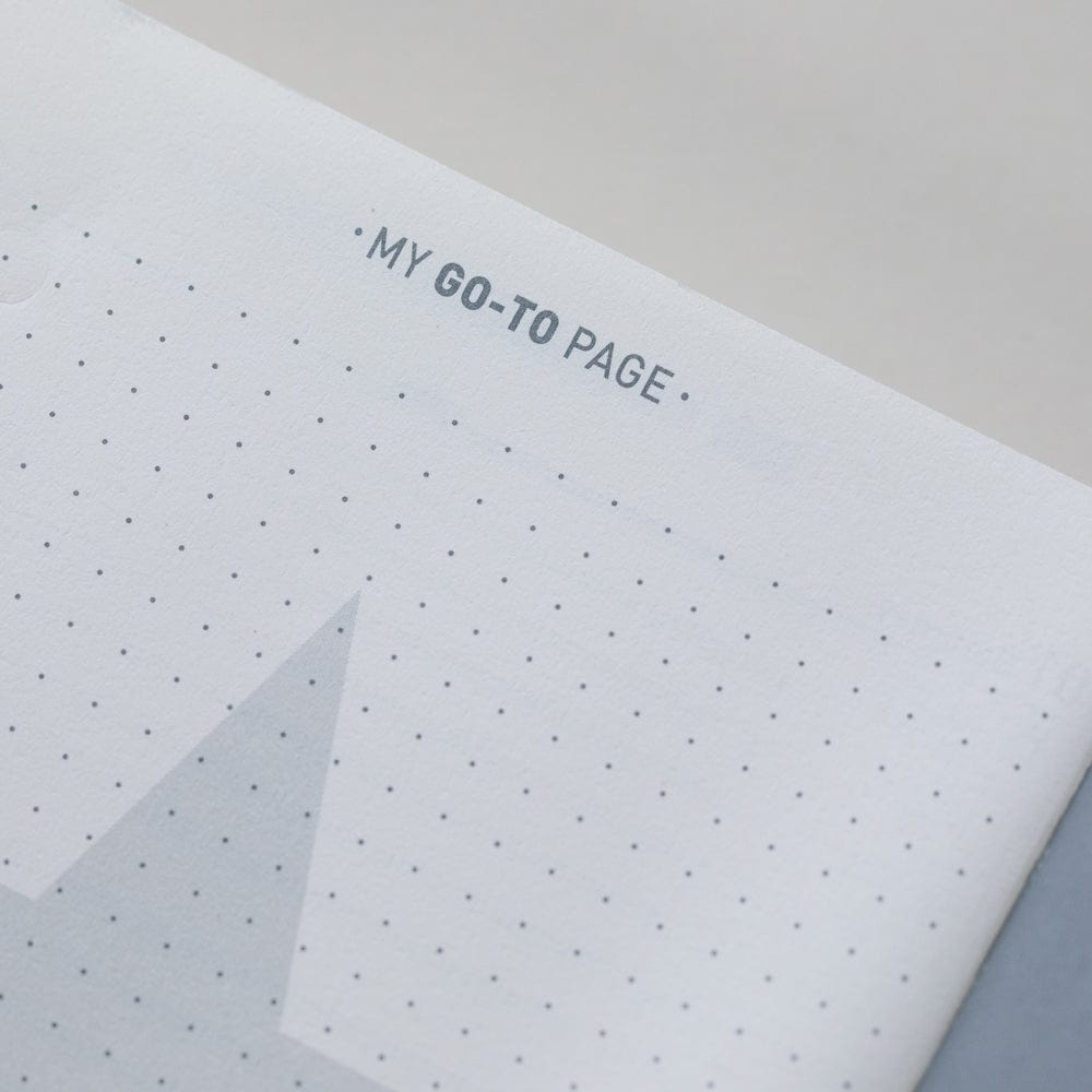 Tangible Stationery Gold Fern A6 Diary