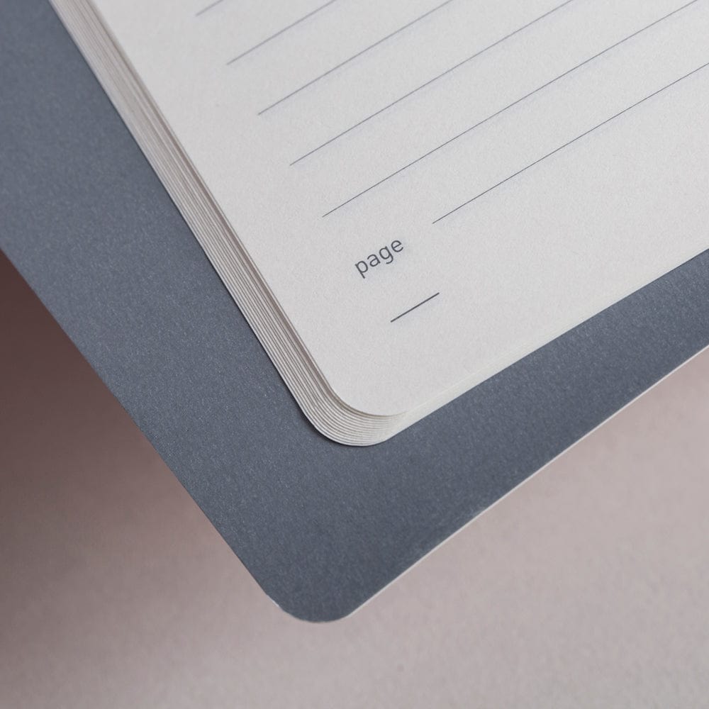 Tangible Stationery Matilda Myres Rose Gold Lined Notebook