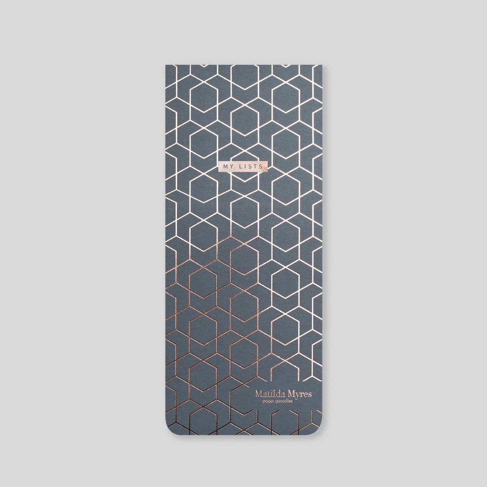 Tangible Stationery Slim List Pad Grey