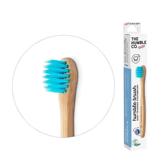 The Humble Co. blue Baby Toothbrush