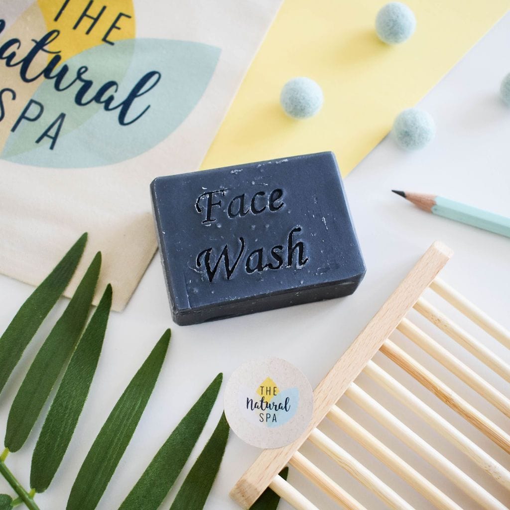 The Natural Spa Charcoal Face Wash Bar