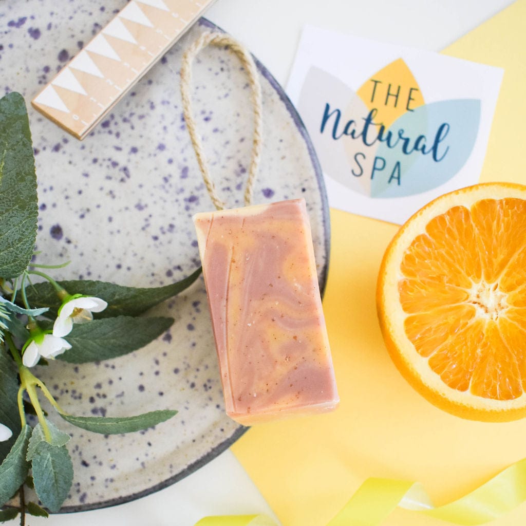 The Natural Spa Citrus Blossom Soap on a Rope