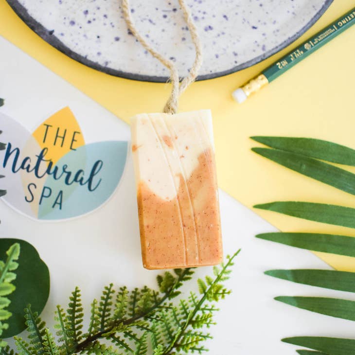 The Natural Spa Eves Garden Soap on a Rope